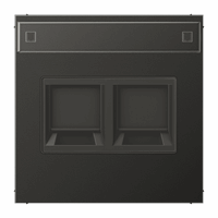 Cpl slv 2xModjack AMP/Rad tekst 12x55 klik antr LS afbeelding 2