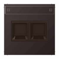 Cpl slv 2xModjack AMP/Rad tekst 12x55 klik dark LS afbeelding 2