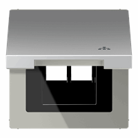 Klapdeksel Slv 2Xiae/Uae 'Lan' Aluminium Ls afbeelding 2