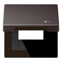 Klapdeksel slv 'charger' dark LS afbeelding 2