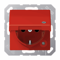WCD RA 1V Slv Inb kv Kd Led Rood As afbeelding 2