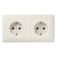 WCD RA 2x1v slv inb hor afd.raam crème AS afbeelding 2