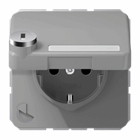 WCD RA 1v inb kv kd+slot tekstkd9x39 grijs CD afbeelding 2
