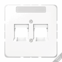 Cpl slv 2xModjack Tyco/AMP tekst 6x37 schr.grs CD afbeelding 2