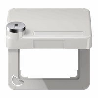 Klapdeksel slv slot tekstkd 9x39 50X50mm l.grs CD afbeelding 2