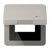Klapdeksel slv USB laaddoos 'charger' platina CD afbeelding 2