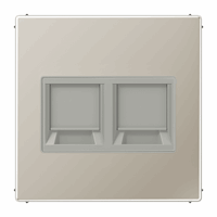 CPL Slv 2Xmodjack Tyco/Amp Cat5E Es Ls afbeelding 2