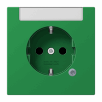 WCD RA 1v slv inb kv tekstkd 50x10 LED-gn groen LS afbeelding 2