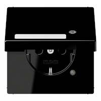 WCD RA 1v slv inb kv kd tekstkd LED-gn zwart LS afbeelding 2