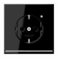 WCD RA 1v slv inb kv LED+sensor zwart LS afbeelding 2