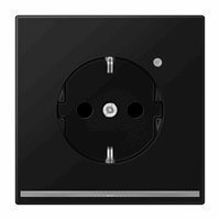 WCD RA 1v slv inb kv LED+sensor grafiet mat LS afbeelding 2