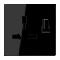 WCD 2P+A 1v inb kv afschak BS 1363/GB 2099 zwrt LS afbeelding 2