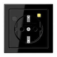 WCD RA 1v slv inb kv aardlek 30mA zwart LS afbeelding 2