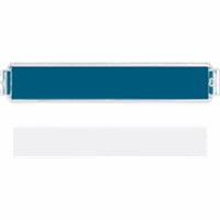 Plexiglas afd. tekstkd 9x39 alpinewit LS afbeelding 2