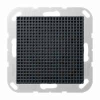 Luidsprekermodule slv thermoplast antraciet mat A afbeelding 2