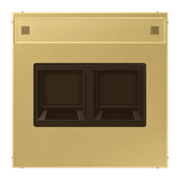 Cpl slv 2xModjack AMP/Rad tekst klik mess.klass LS afbeelding 2