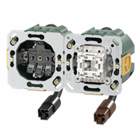 Combi Inb WCD RA 1V + 1-Pol Sch. 2X Winsta afbeelding 2