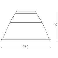 LUMIPARTS 5.14.0193 REFLECTOR 15GR PINTA afbeelding 2