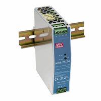 Meanwell Ndr-75-24 Ac-Dc Single Output Industrial afbeelding 2