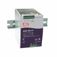 Meanwell Wdr-480-24 Ac-Dc Industrial Din RAil Powe afbeelding 2