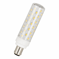 LED-lamp BA15d T28x113 240V 10W 2700K dimb afbeelding 2