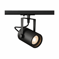 Railspot Euro 1f 1xGU10 (max 25W) rond zwart afbeelding 2