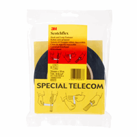 3M™ Scotchflex™ klittenband dun, zwart, 20 mm x 10 afbeelding 2