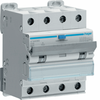 Hager Aardlekautomaat 4-P 6A B-kar. 6kA, 300mA kl.A AFM406G afbeelding 2