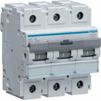 Hager Installatieautomaat 3-P C125A 15kA HMC399 afbeelding 2