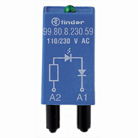Vrijloopdiode tbv relais serie 99 afbeelding 2