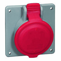 CEE Inbouw contactdoos 400V - 16A - 3P+N+A - IP44 afbeelding 2
