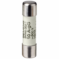 SENTRON zekering cilindrisch 10x38mm 4A gL/gG afbeelding 2