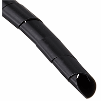 Spiraalband 11-55mm zwart (rol 10m)
