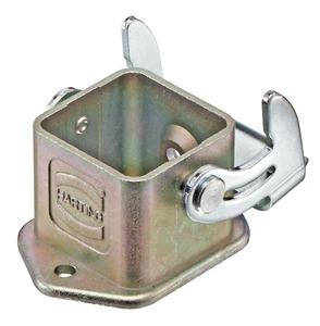 Bulkhead mounted housing, Straight, Size: 3 A, Sin afbeelding 2