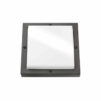 SG Lighting LED Bassi E27 grafiet vierkant 623180 buitenlamp