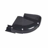 Buitenhoek DLP snap-on 85-120° PVC zwart afbeelding 2