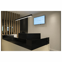 Slv 1001400 Glenos Zwart 1M 1Xled 3000K