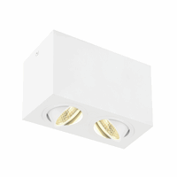 Slv 1002008 Triledo Double Wit 2Xled 3000K afbeelding 2