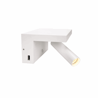 Slv 1002140 Karpo Bedside Wit 1Xled 3000K afbeelding 2