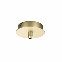 Slv 1002163 Fitu Enkelvoudig Rozet Messing afbeelding 2