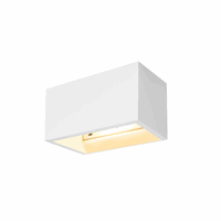Slv 1002238 Plastra Wandlamp Wit 1Xqt-De12 afbeelding 2