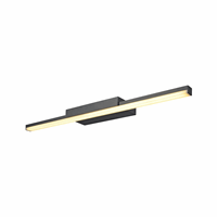 Slv 1003506 Glenos Spiegellamp 3/4K Zwart afbeelding 2