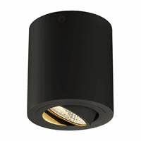 Slv 113930 Triledo Round Cl opbouw Mat Zw afbeelding 2