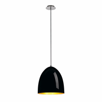 Slv 133060 Para Cone 30 Zwart/Goud 1Xe27 afbeelding 2