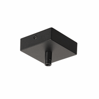 Slv 210060 Plafondrozet Glenos Mat Zwart afbeelding 2