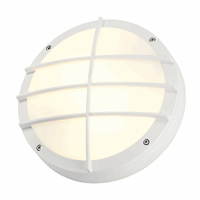 Slv 229081 Bulan Grid Wandlamp Rond Wit afbeelding 2