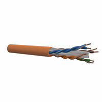 Dynamic U/UTP Cat6 B2ca 4x2xAWG23 (0,25mm²) LSZH oranje knip afbeelding 2