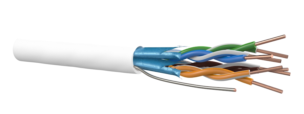 Cable P Uftp4X2Xawg231 Uftp Cat6A Lszh Dca Wt H1000 afbeelding 2