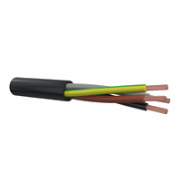 Dynamic Vmvl Eca 3G1.5 Zw Vinylsnoer Eca Rond Zw K afbeelding 2