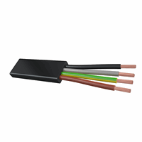 Dynamic H07Vvh6F 4G1.5 Knip Vlakkabel Pvc Zwart 3K afbeelding 2